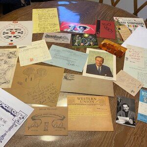 D23 Gold Member Gift - 'From The Office of Walt Disney Disney' - 2016